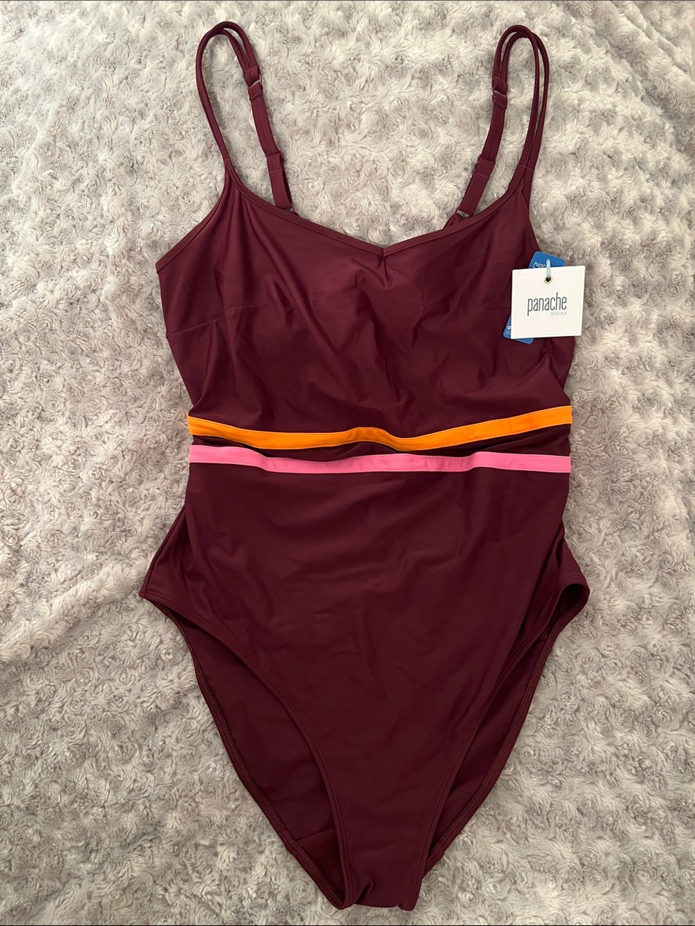 Panache Kira Active Balcony Swimsuit Size 38HH NWT - Picture 4 of 12